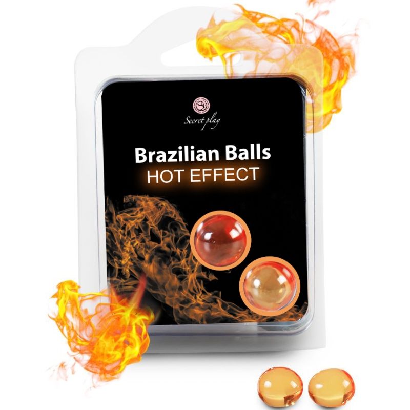 SECRETPLAY - BRAZILIAN BALLS EFEITO CALOR 2 UNIDADES