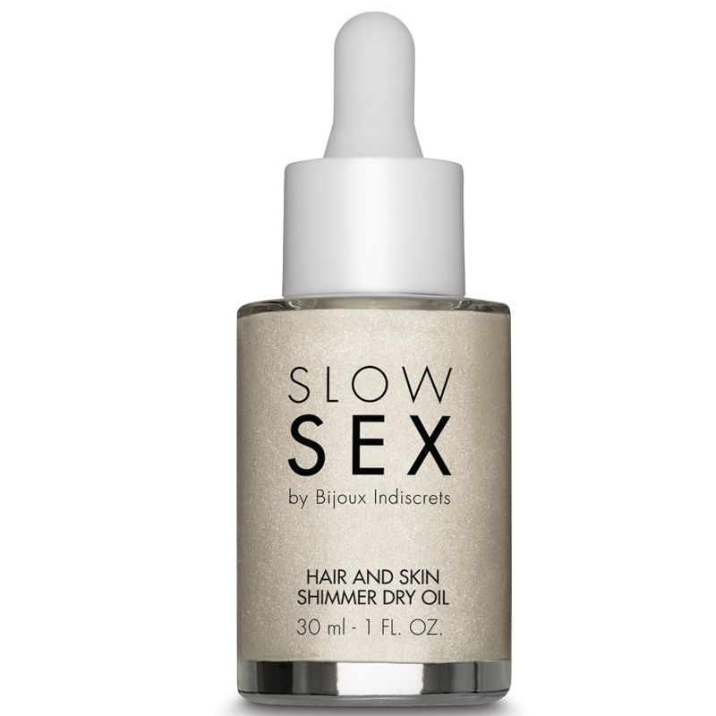 BIJOUX - SLOW SEX ÓLEO SECO ILUMINADOR MULTIFUNÇÕES 30 ML