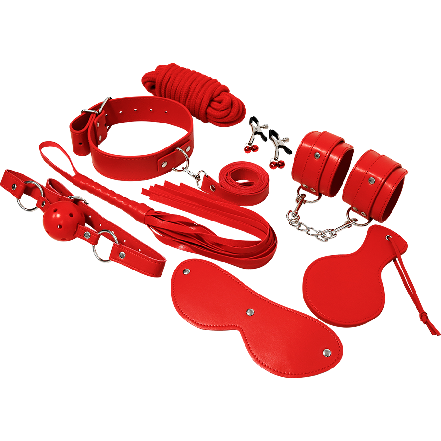 Experience - Kit Bdsm Fetish Série Vermelha