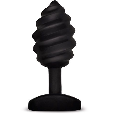 G-VIBE - GPLUG TWIST COM VIBRAÇÃO PRETO