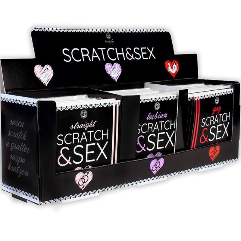 SECRETPLAY - DISPLAY + POSIÇÕES SCRATCH & SEX (ES/EN/FR/PT/DE)