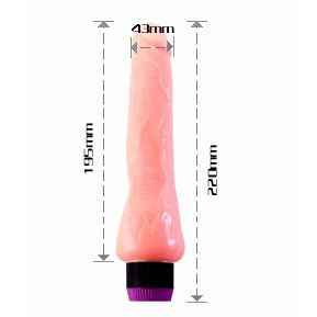BAILE - VIBRADOR REALISTA 19.5 CM