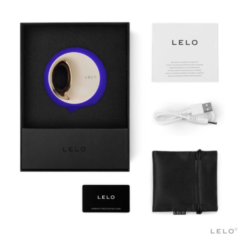 LELO - ORA 3 ESTIMULADOR SEXO ORAL AZUL MEIA-NOITE