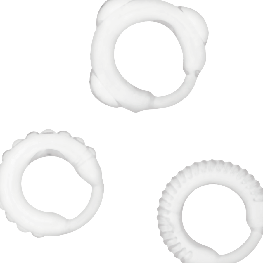 Addicted Toys - C-Ring Set Claro