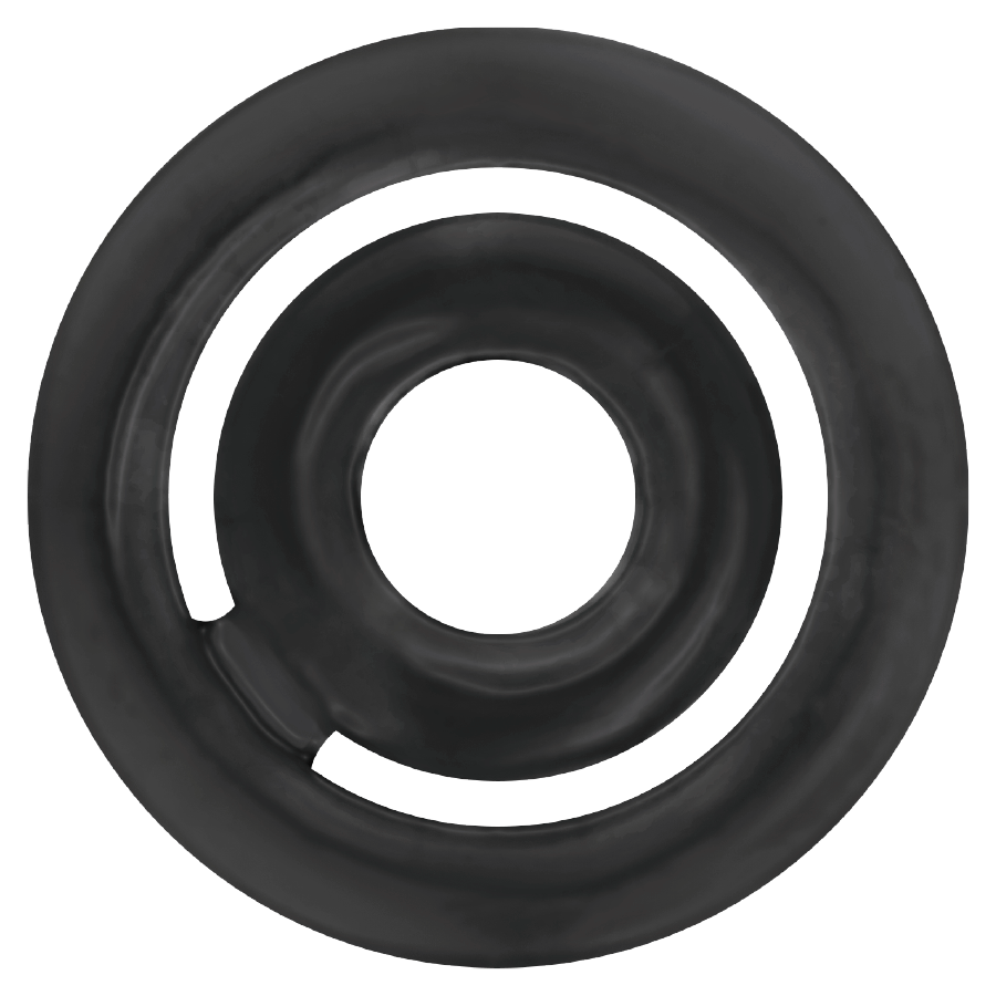 ADDICTED TOYS - POTENZ- BLACK PENIS RING C-RING