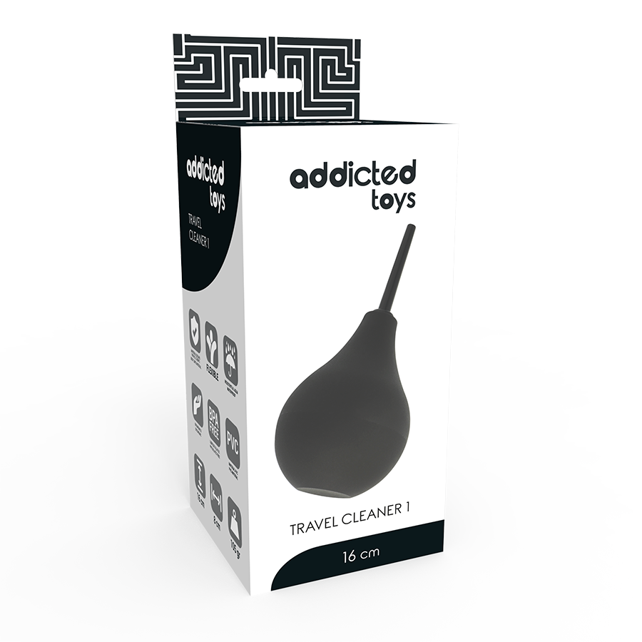ADDICTED TOYS - DUCHE ANAL PRETO