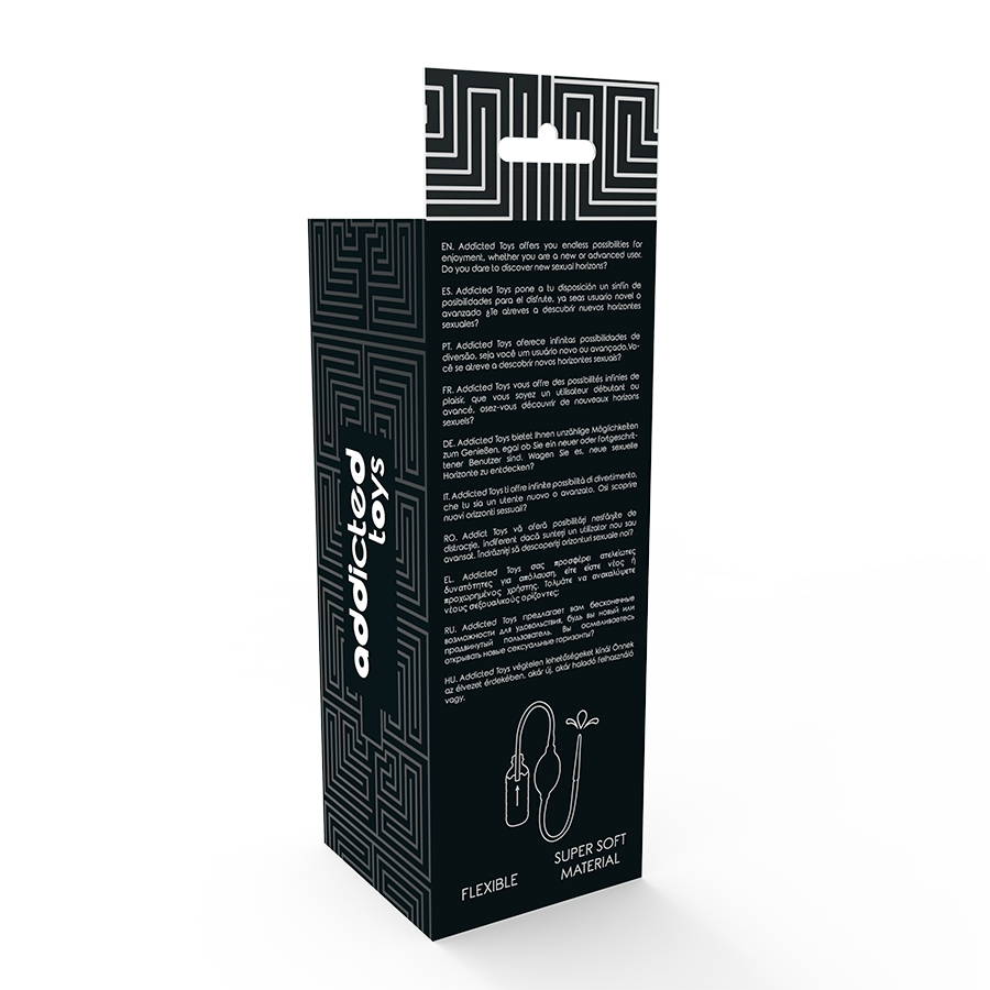 ADDICTED TOYS - KIT DE DUCHE ANAL PRETO
