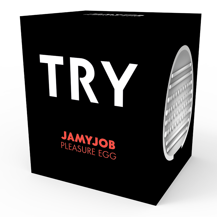 JAMYJOB - HUEVO MASTURBADOR DISCRETO VERSÃO BLACK TRY