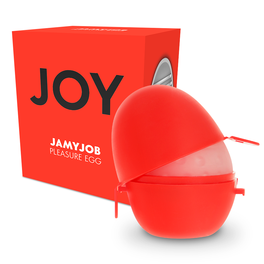JAMYJOB - HUEVO MASTURBADOR DISCRETO VERSÃO RED JOY