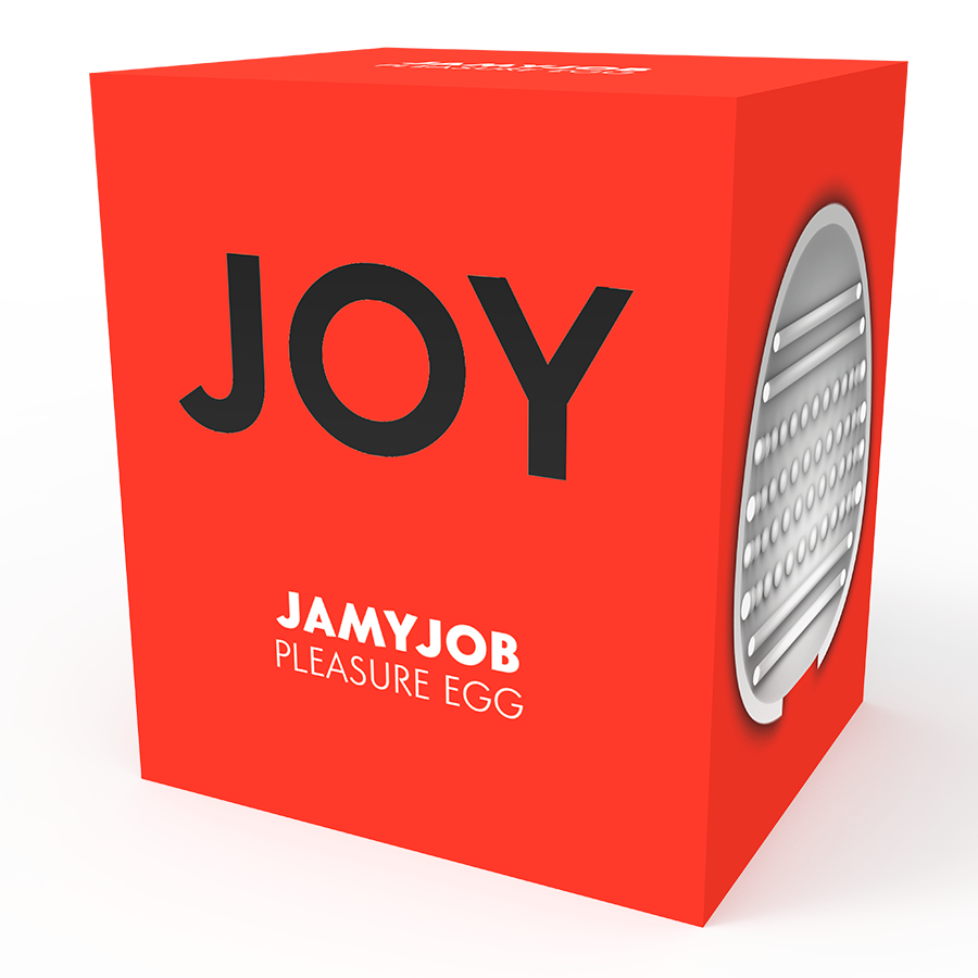 JAMYJOB - HUEVO MASTURBADOR DISCRETO VERSÃO RED JOY