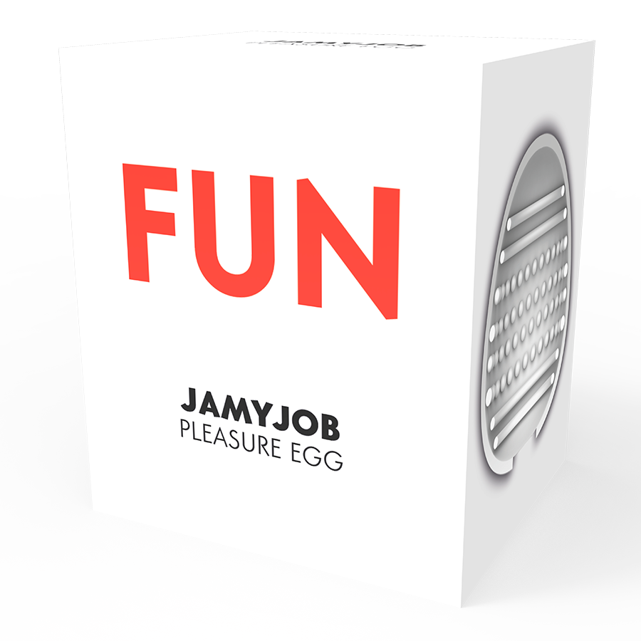 JAMYJOB - HUEVO MASTURBADOR DISCRETO EDIÇÃO RED FUN