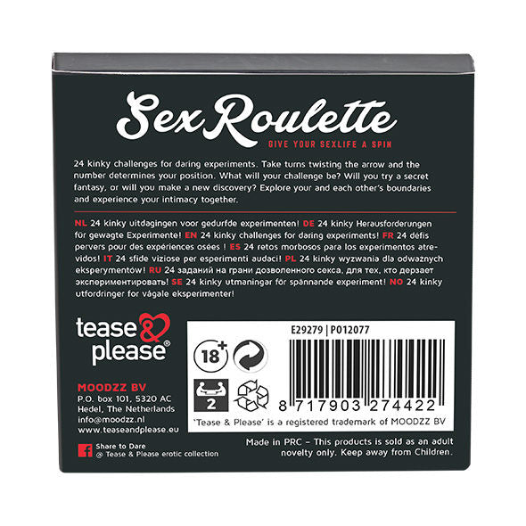 TEASE & PLEASE - ROLETA SEXUAL KINKY