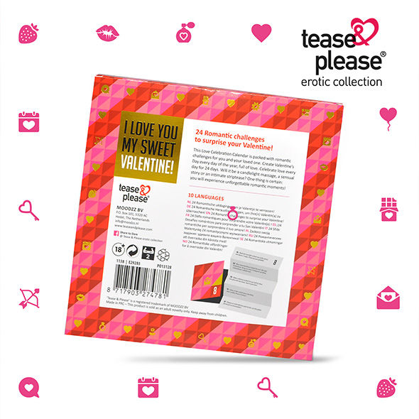 TEASE & PLEASE - CALENDÁRIO DO ADVENTO VALENTINE