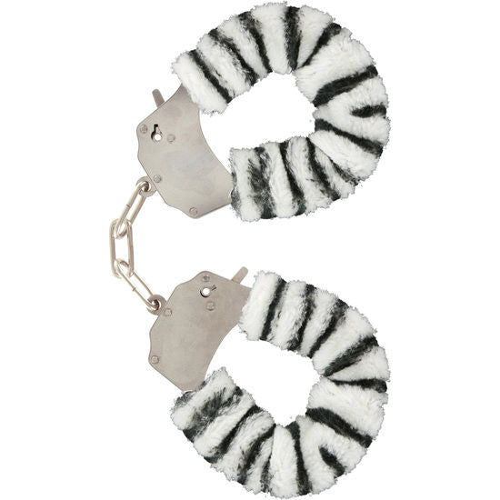 Toyjoy - Punhos Furry Fun Bondage Zebra