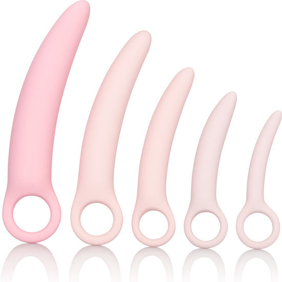 CALEXOTICS - INSPIRE KIT DILATADOR VAGINAL EM SILICONE 5 UNIDADES