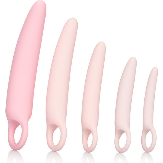 CALEXOTICS - INSPIRE KIT DILATADOR VAGINAL EM SILICONE 5 UNIDADES