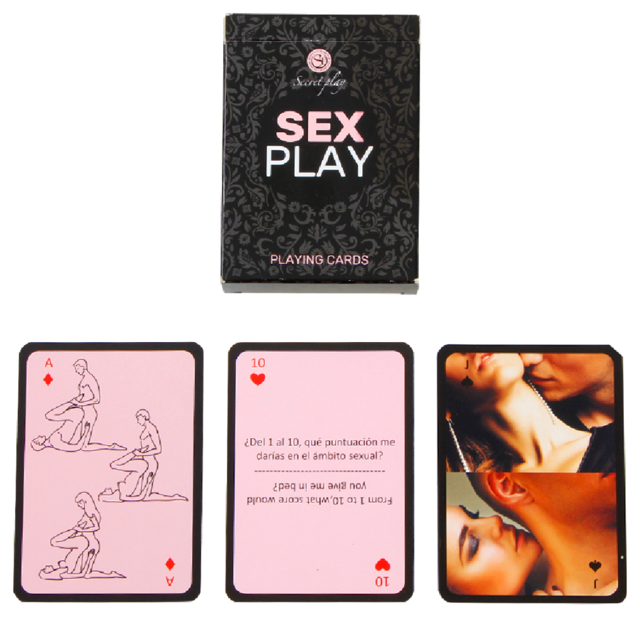 SECRETPLAY - JOGO DE CARTAS SEX PLAY (ES/EN)