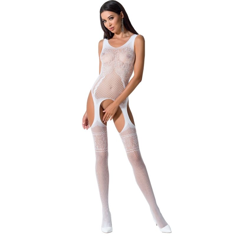 PASSION - WOMAN BS061 BODYSTOCKING PRETO TAMANHO ÚNICO