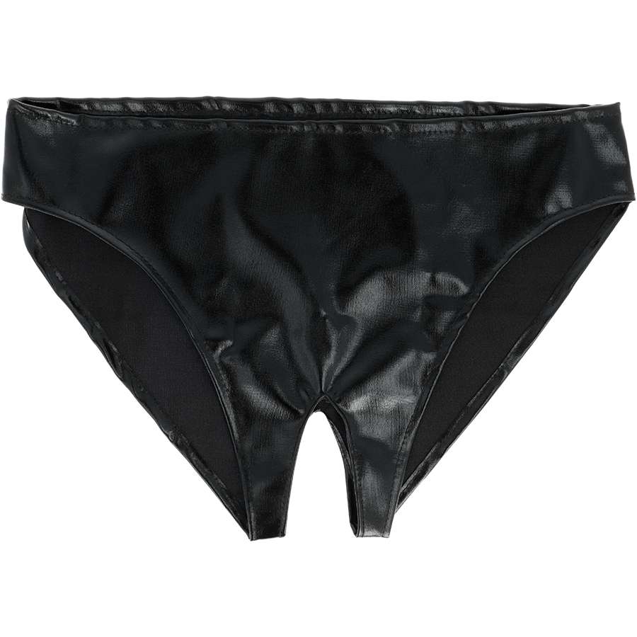 DARKNESS - CUECA COM ABERTURA UNISSEXO TAMANHO ÚNICO