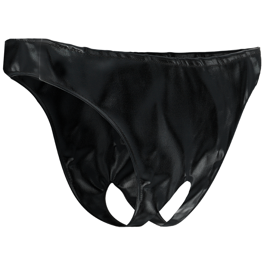 DARKNESS - CUECA COM ABERTURA UNISSEXO TAMANHO ÚNICO