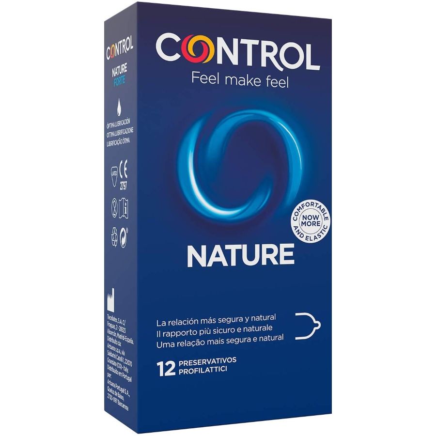 CONTROL – ADAPTA NATURE PRESERVATIVOS 12 UNIDADES - Sex Shop Sexy