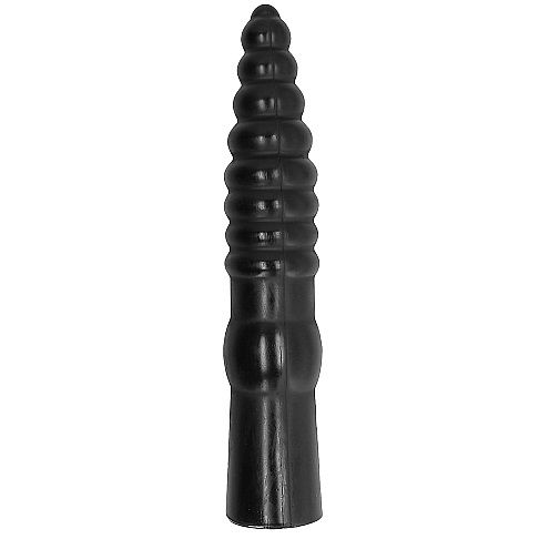 ALL BLACK - DILDO ANAL 33 CM