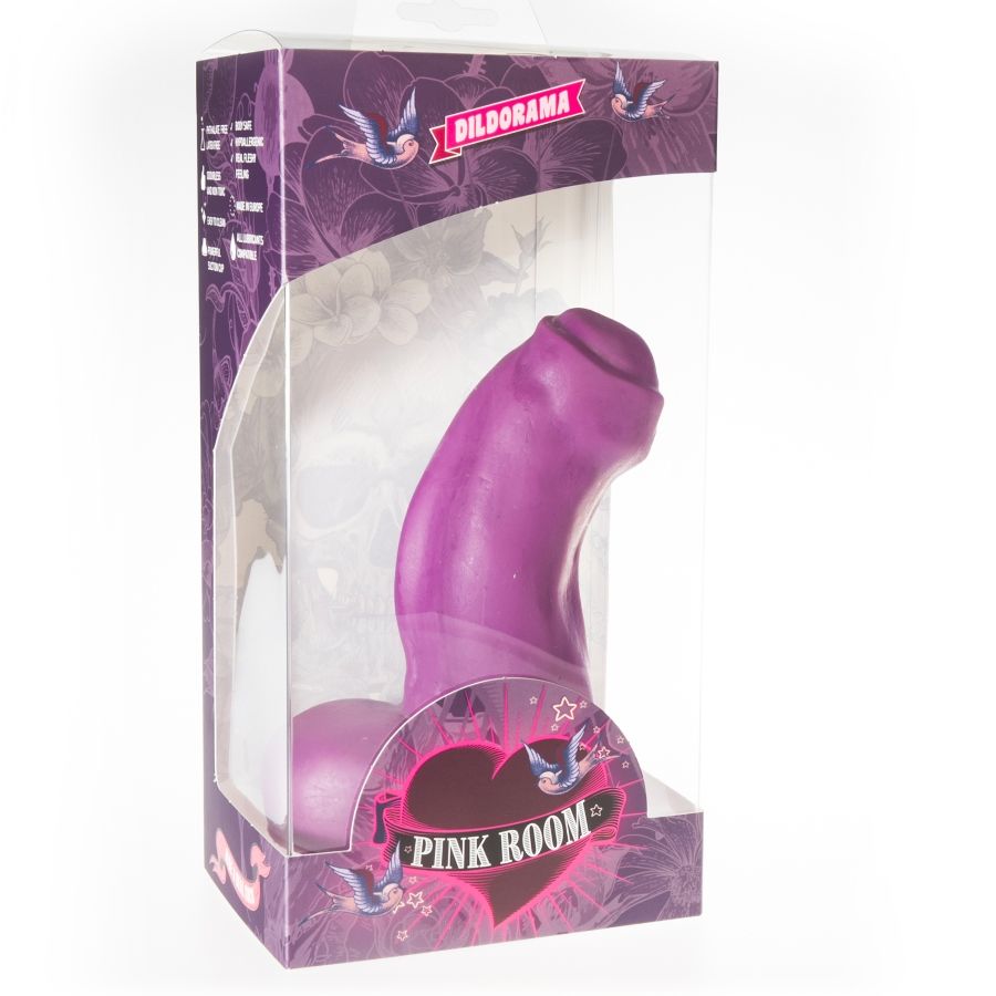 Pink Room - Nestor Dildo Realista Roxo 16,5 Cm