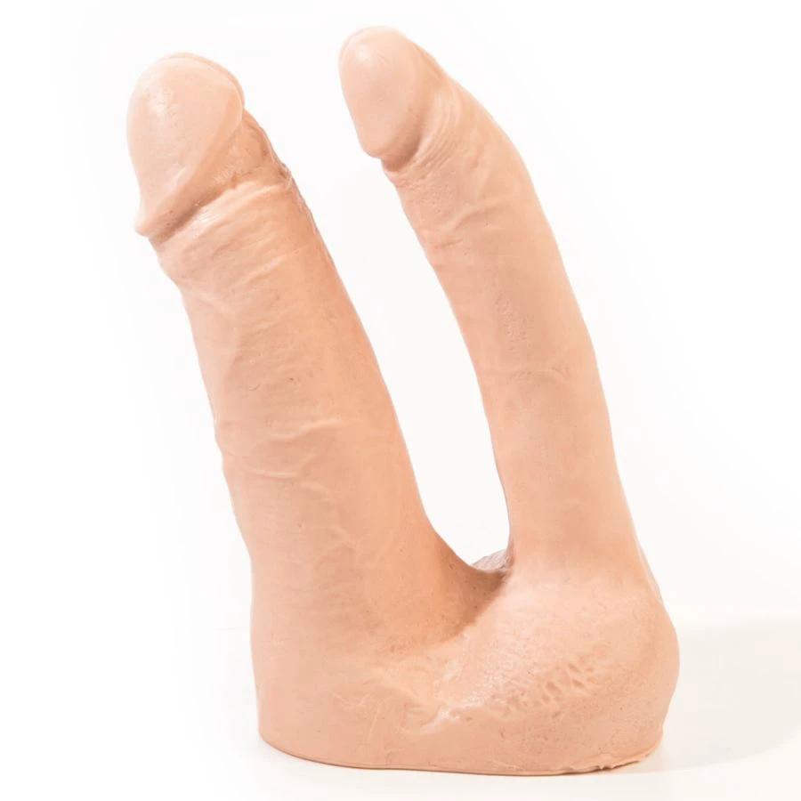 ARTHUS DILDO DUPLO REALÍSTICO NATURAL 17CM/15,5CM - Sex Shop Sexy