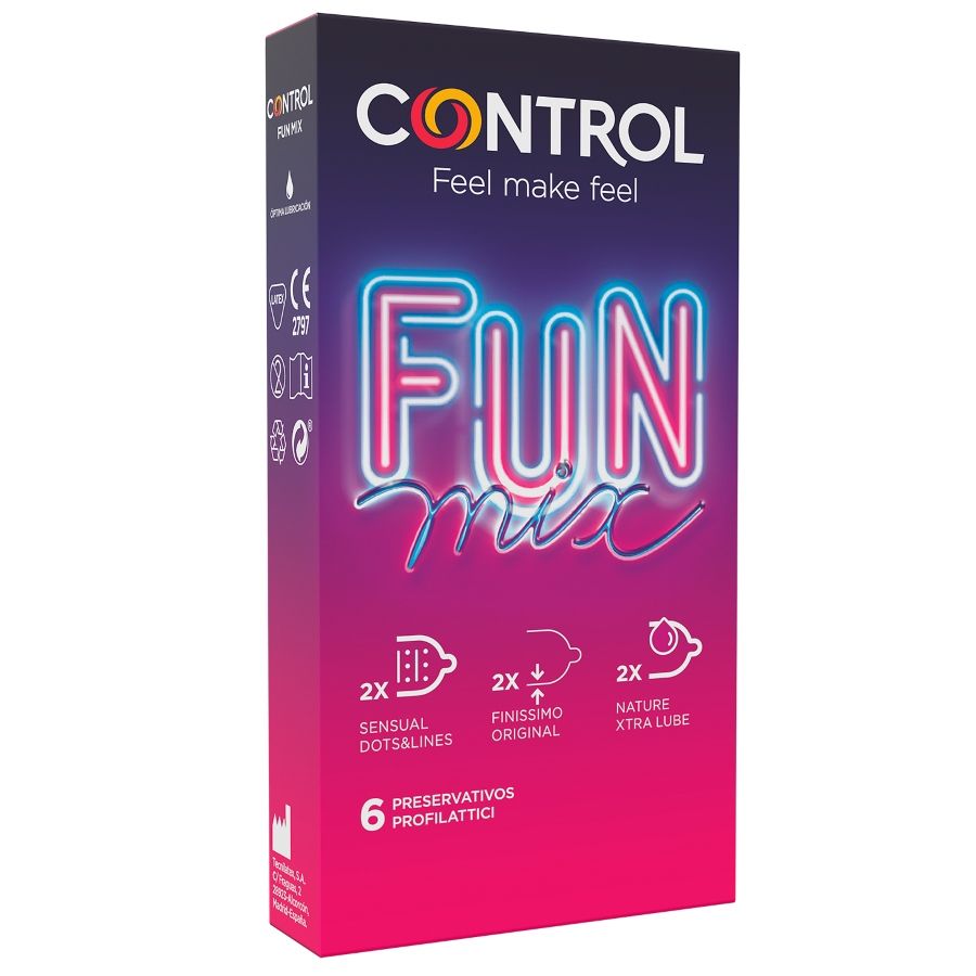 CONTROL - FEEL FUN MIX 6 UNIDADES - Sex Shop Sexy