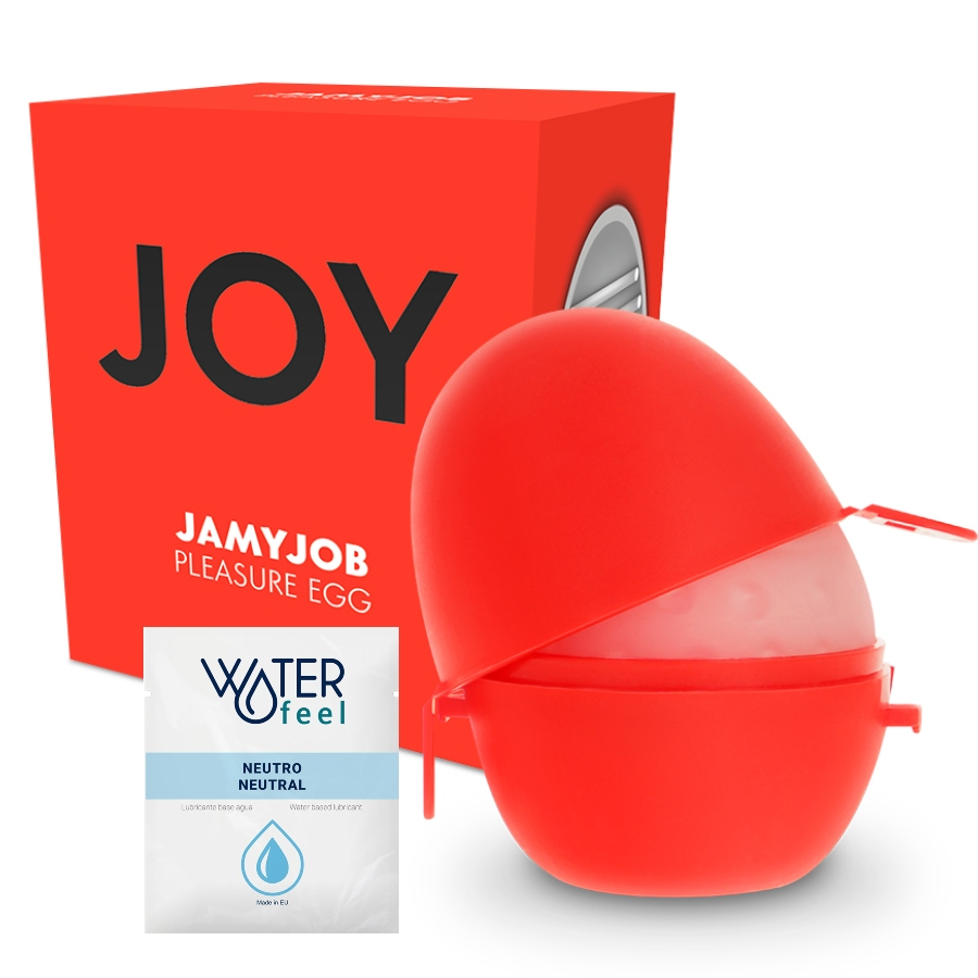 JAMYJOB - HUEVO MASTURBADOR DISCRETO VERSÃO RED JOY