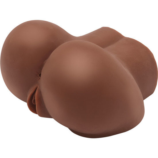 ACT - BIG ASS MASTURBADOR REALISTA COM VIBRADOR CASTANHO