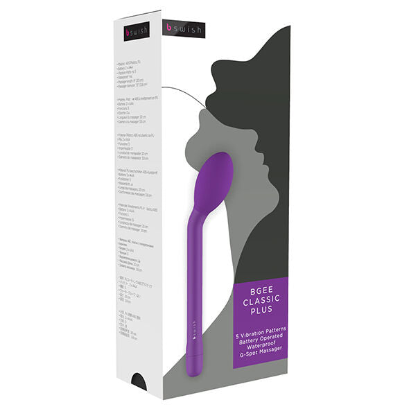 B SWISH - BGEE CLASSIC PLUS ESTIMULADOR LILÁS - Sex Shop Sexy