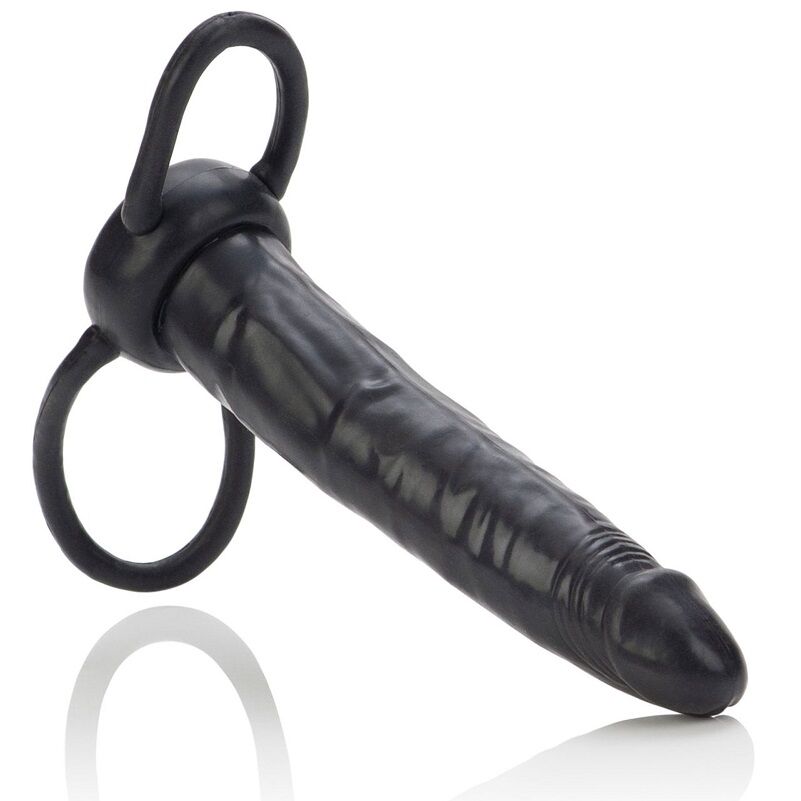 CALEXOTICS - ACCOMODATOR ARNÊS PARA DUPLA PENETRAÇÃO PRETO