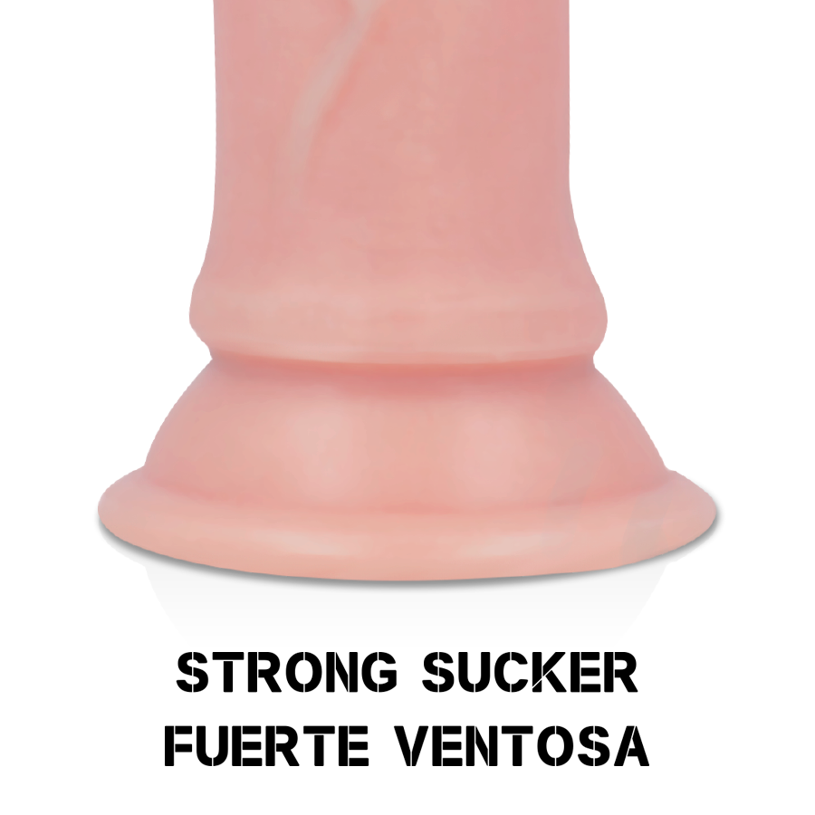 ROCKARMY - SPITFIRE DILDO REALISTA SILICONE LÍQUIDO PREMIUM 21 CM x 4.62 CM