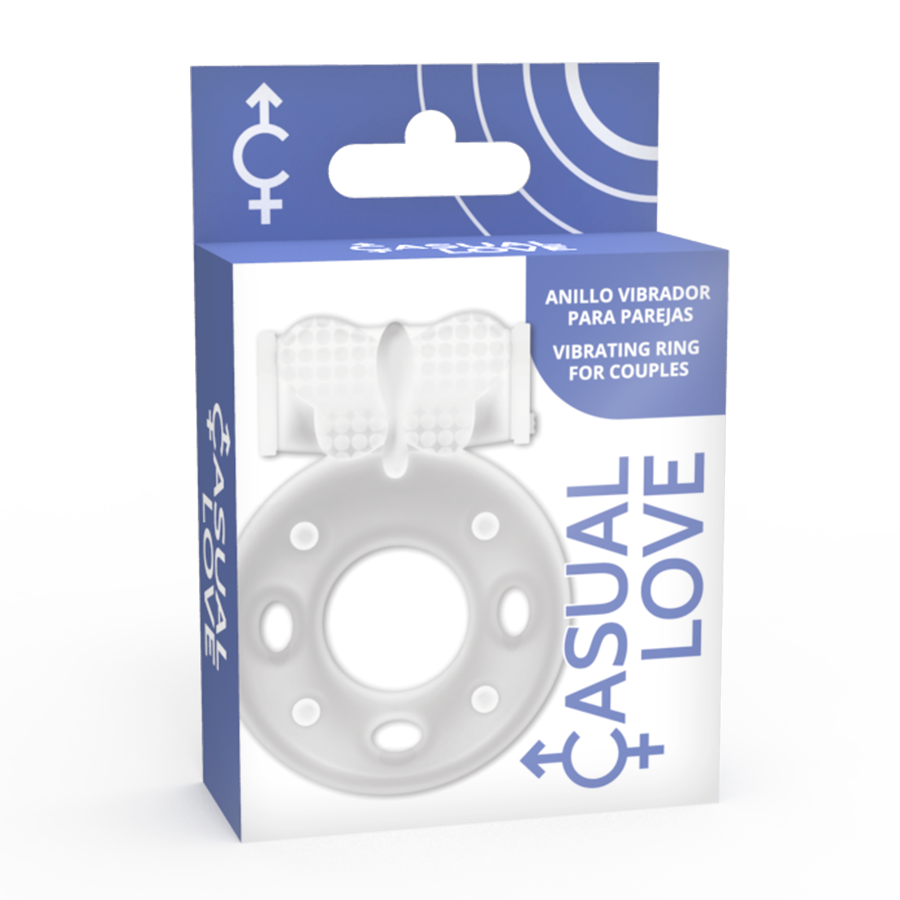 CASUAL LOVE - ANEL 34 TRANSPARENTE - Sex Shop Sexy