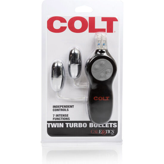CALEXOTICS - COLT BOLAS TURBO DUPLAS COM 7 FUNÇÕES