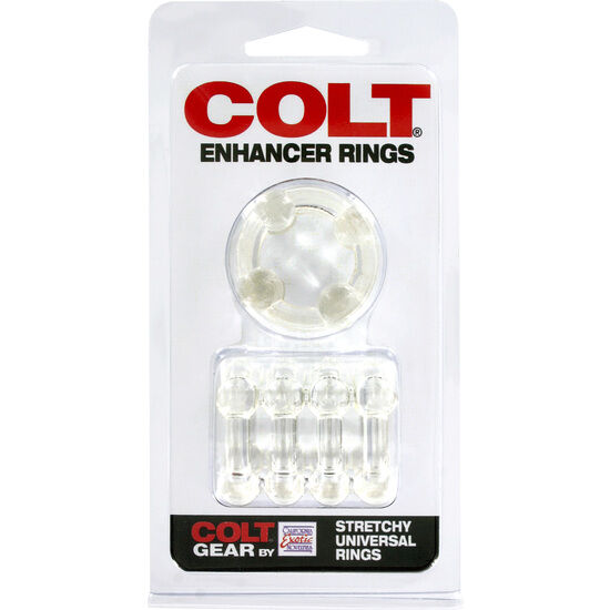CALEXOTICS - COLT ENHANCER RINGS ANÉIS PARA PÊNIS TRANSPARENTES