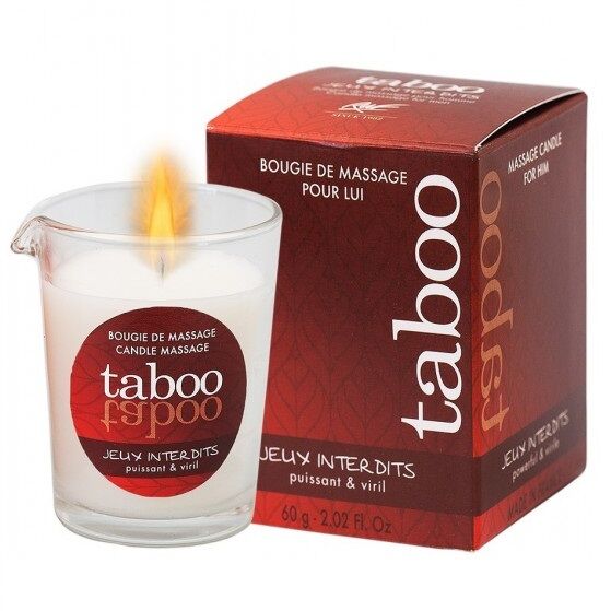 Ruf - Vela De Massagem Taboo Para Ele Jeux Interdits Aroma De Líquen Selvagem