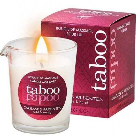 Ruf - Vela De Massagem Taboo Para Ele Acircula Ardentes Fern Aroma