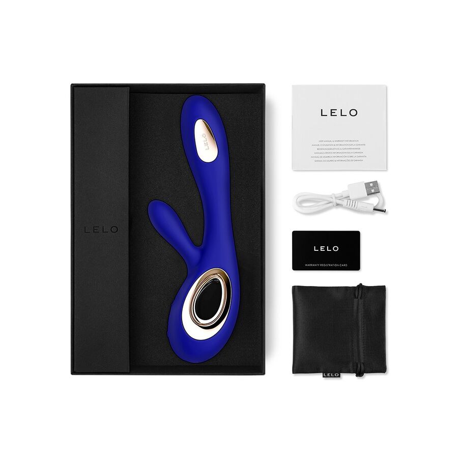 Lelo - Soraya Wave Vibrador Coelho Meia Noite Azul