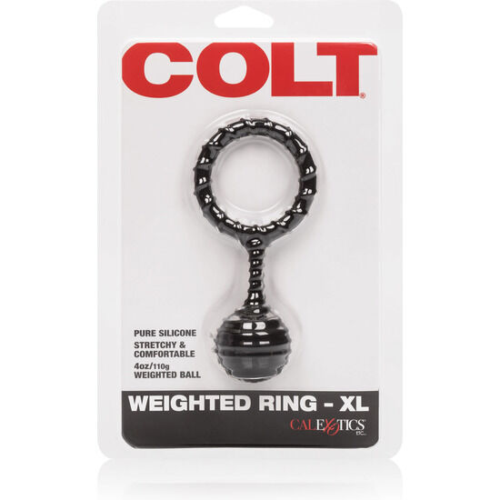 CALEXOTICS - COLT ANEL DE SILICONE PÊNIS XL COM PESO