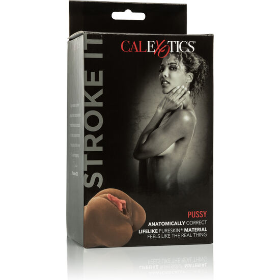 CALEXOTICS - STROKE IT BROWN VAGINA MASTURBATOR