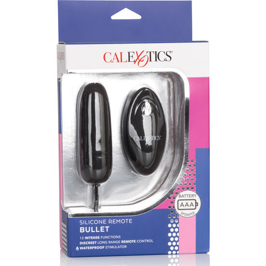 CALEXOTICS - BALA VIBRADORA COM CONTROLO REMOTO PRETO