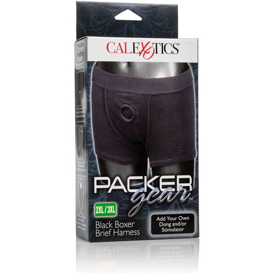 CALEXOTICS - BOXER BRIEF ARNÊS BOXER COM ABERTURA