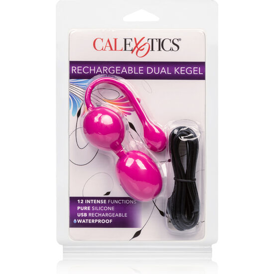CALEXOTICS - BOLAS KEGEL DUPLAS RECARGÁVEIS ROSA