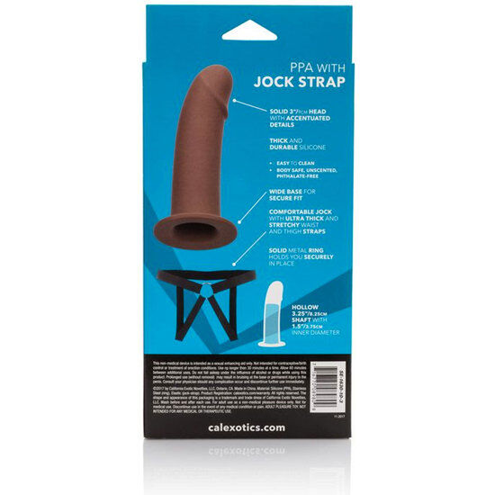 Calexotics - Ppa Com Jock Strap Marrom
