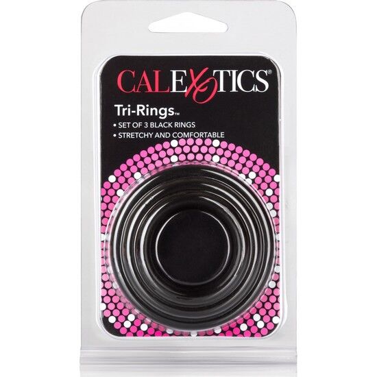 Calexotics - Tri-Anéis Preto