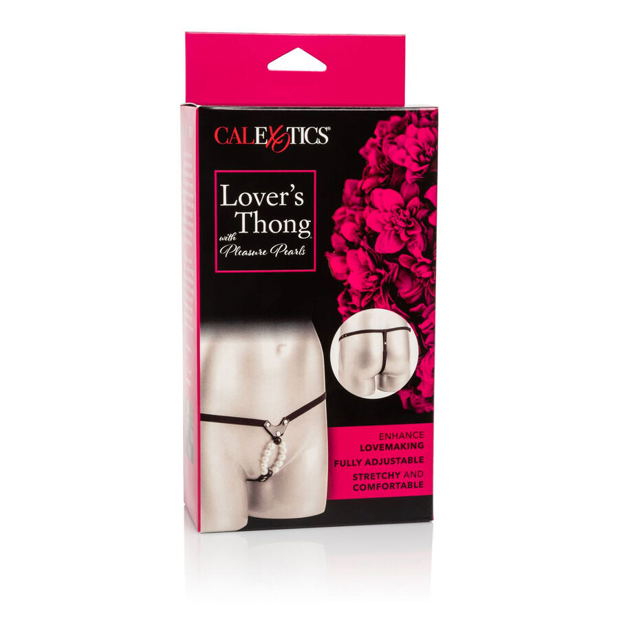 CALEXOTICS - TANGA LOVERS COM PÉROLAS DE PRAZER