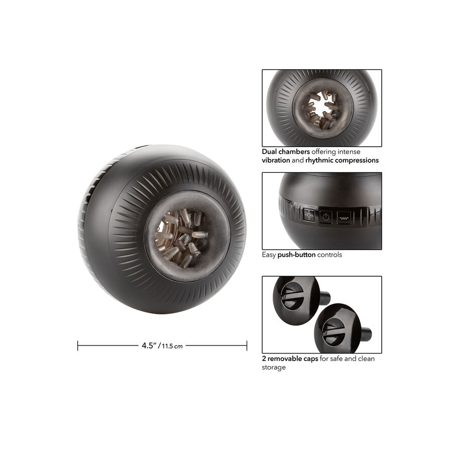 CALEXOTICS - OPTIMUM POWER MASTURBADOR MASCULINO COM VIBRAÇÃO