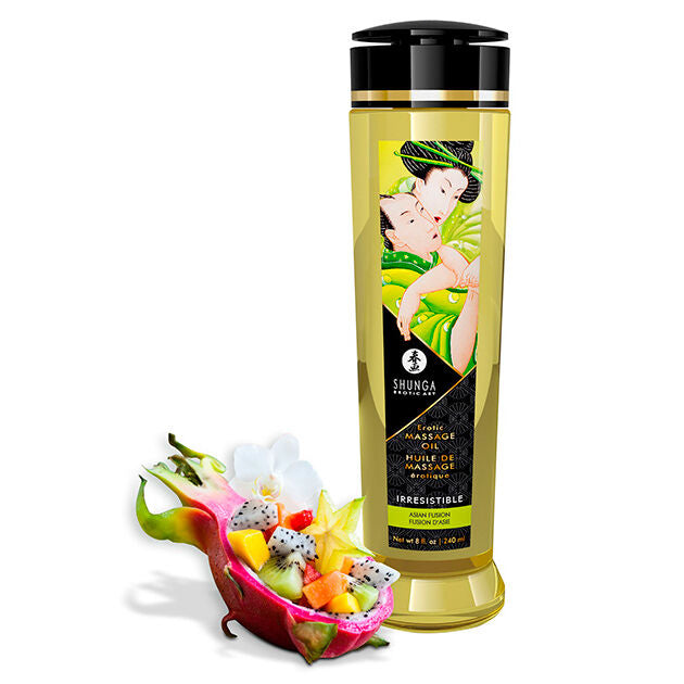 SHUNGA - ÓLEO DE MASSAGEM ERÓTICO IRRESISTÍVEL 240 ML